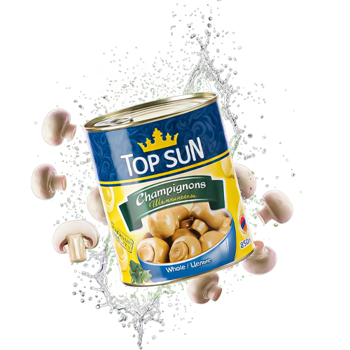 Top Sun Champignon Whole 850gr