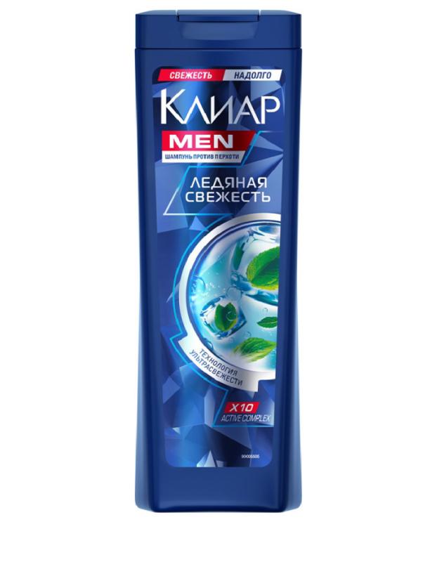 Shampoo For Men Clear, Ice Fresh Menthol 400 ml.