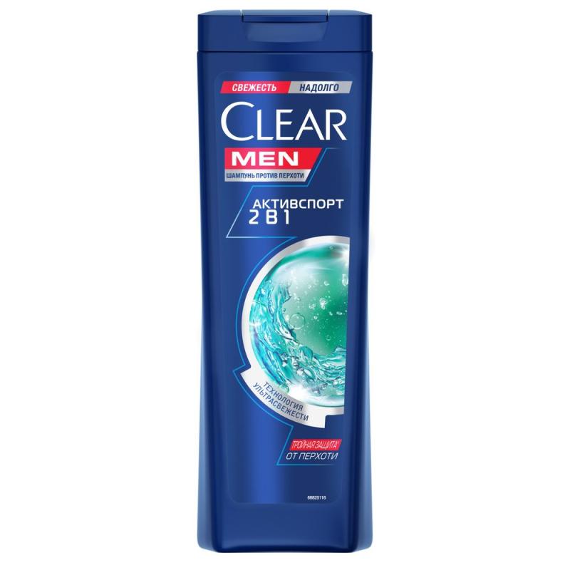 Shampoo Active Sport Clear Men 2in1 400 ml.