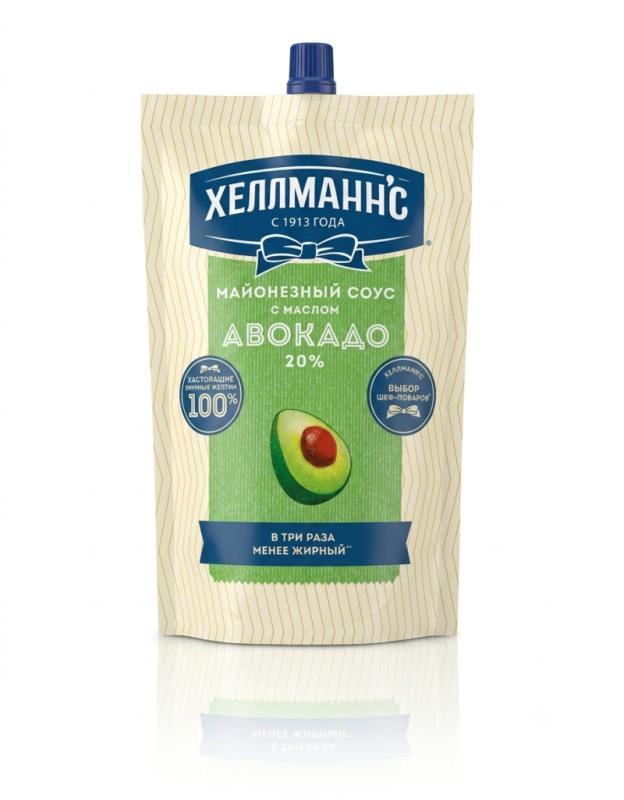 Mayonnaise with avocado oil (20%) Hellmann's 300 gr