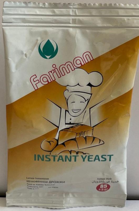 Instant Yeast, Fariman 85 gr.