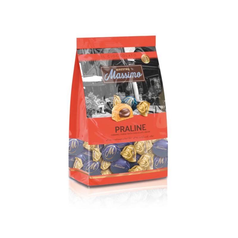 Praline Caramel Chocolate Cream Maestro Massimo 200 gr.
