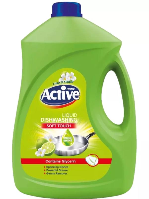 Dishwashing liquid, Active green 3500 ml.