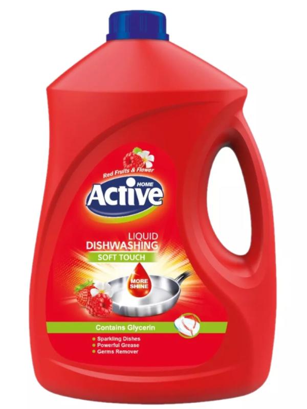 Dishwashing liquid, Active red 3500 ml.