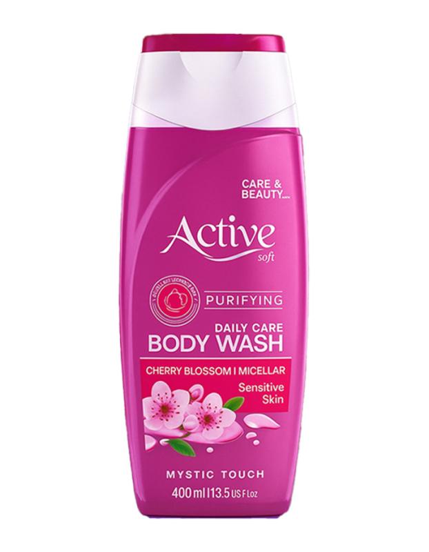 Body wash, Active cherry blossom extract 400 ml.