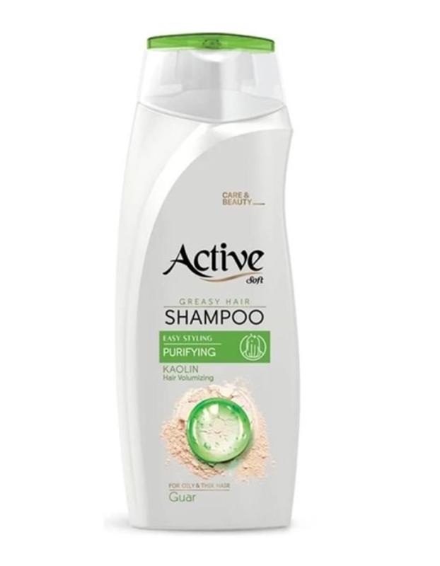 Shampoo, greasy hair, Active green 350 ml.