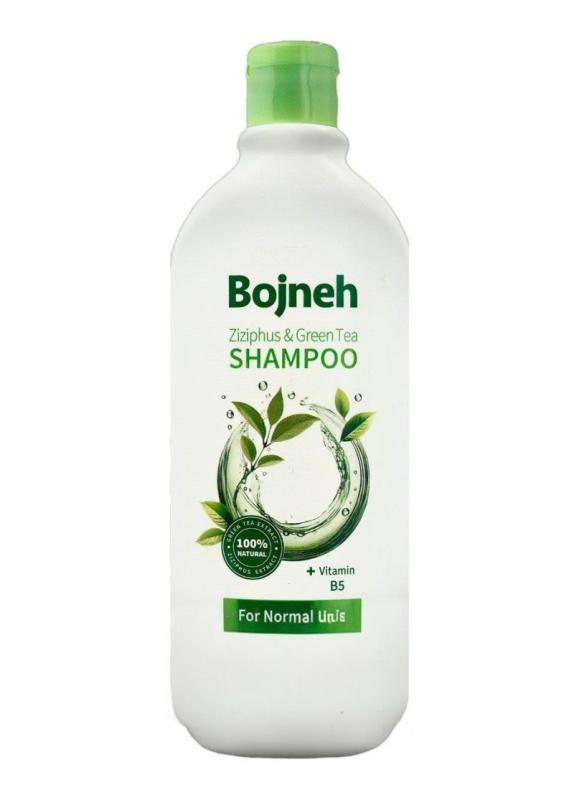 Hair Shampoo, Ziziphus and green tea, Bojeneh 400 g.