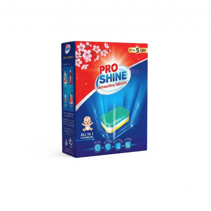 Dishwasher capsules, Pro Shine, 22 pcs.