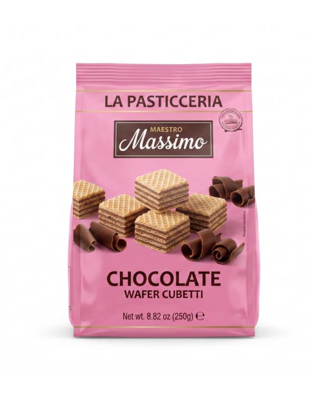 Waffel Chocolate Maestro Massimo 250 gr.