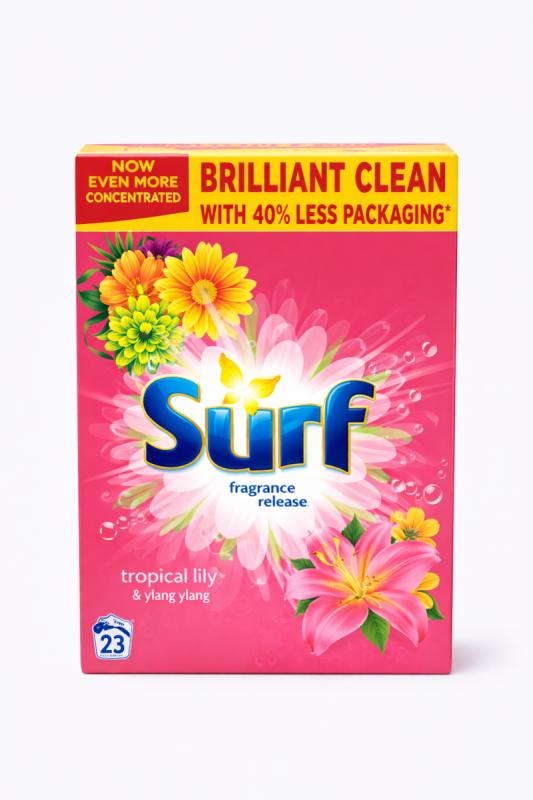 Surf Tropical Lily Laundry Powder 23 Washes | Original and Concentrated
