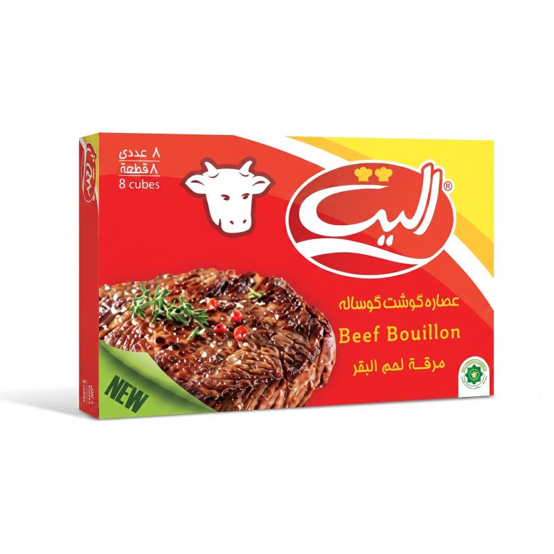 Beef bouillon, cube, 48 pcs, Noodi Land
