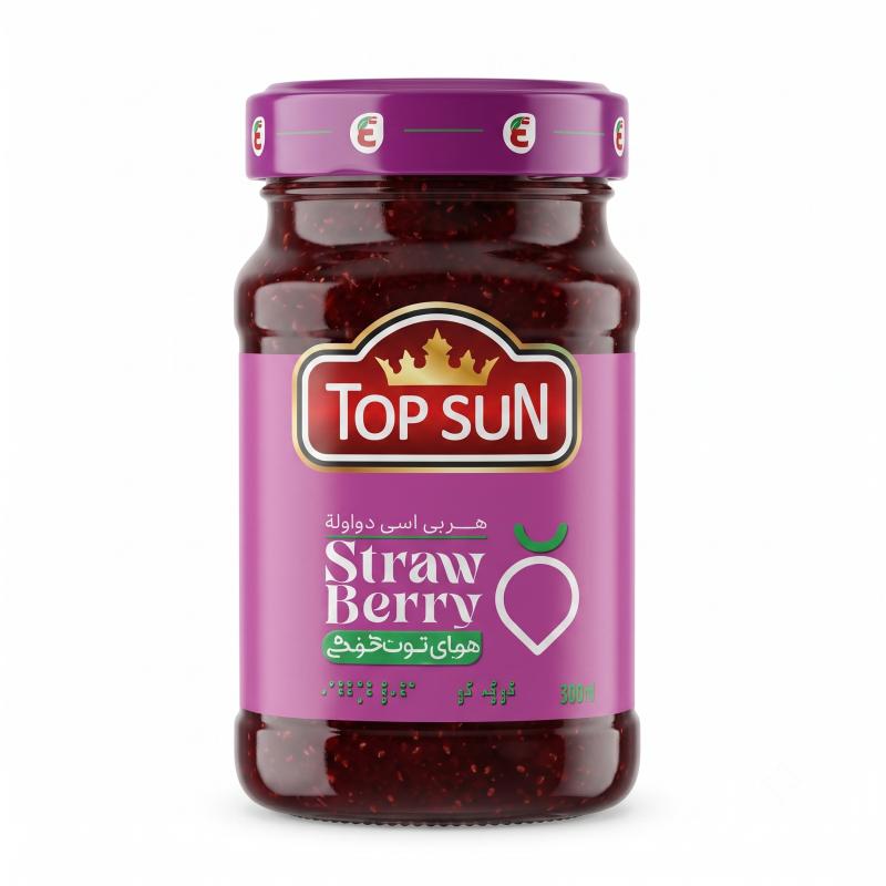 Strawberry jam, Top Sun, 310 gr.