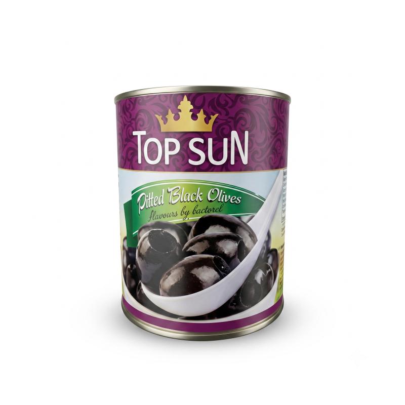 Black olives, pitted, 3100 ml.