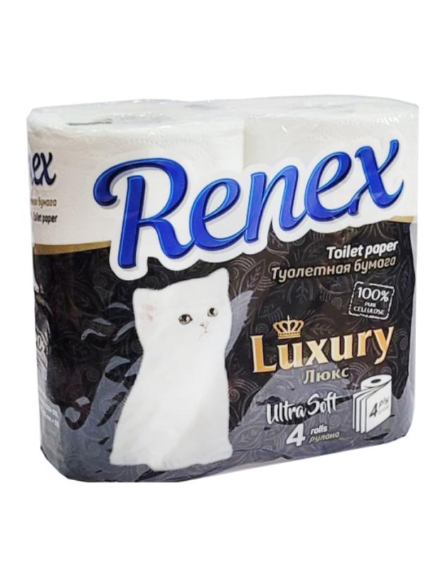 Toilet paper luxe Renex 4 pcs.