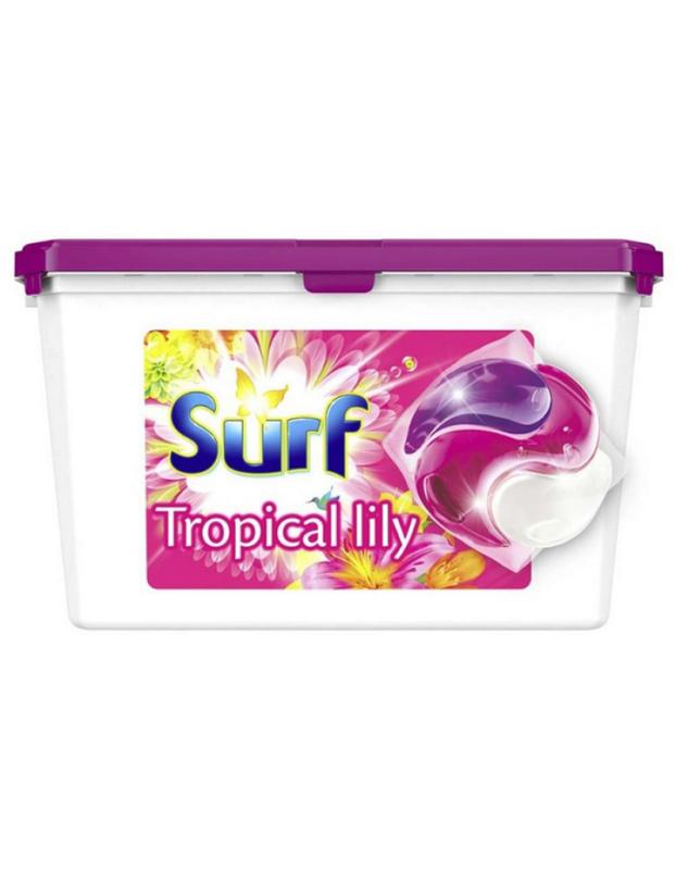 Laundry capsule for colored automatic washing Surf 18 pcs.