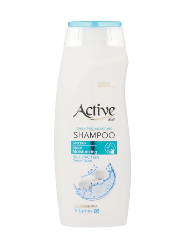 Shampoo moisturizing silk protein Active 350 ml.