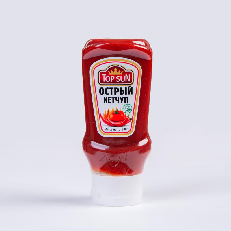 Top Sun Hot Ketchup Sauce 330gr
