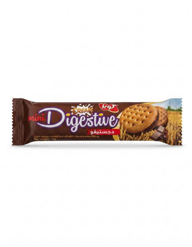Mini Cream Digestive Biscuit Copa Cocoa 75g (24pc)