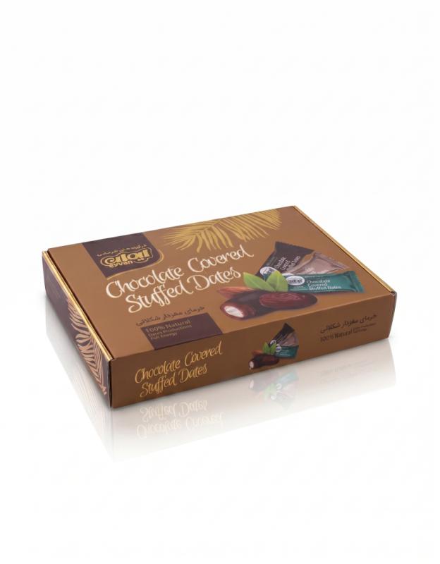 Eyvan Assorted Chocolate Covered Stuffed Dates Gift Box 450 gr.