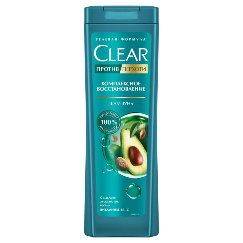 CLEAR Anti-Dandruff 2in1 Shampoo -(AVOCADO)400ml