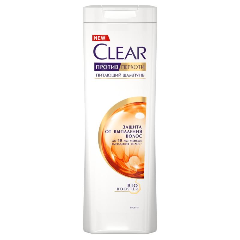 CLEAR Women's Shampoo Anti-Hair -Fall(ORANGE) 400ml