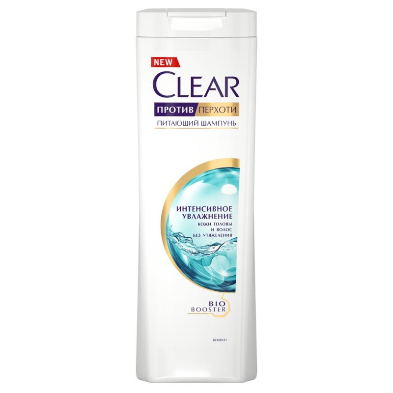 CLEAR Women's Shampoo Intense -Hydration(LIGHT BLUE) 400ml