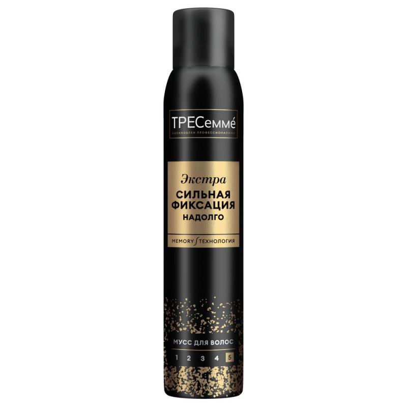 TRESEMME Hair Mousse Extra-Fix (GOLD) 200ml