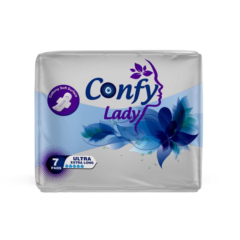 CONFY LADY HYGIENIC PAD ULTRA EXTRALONG STD 7 pc