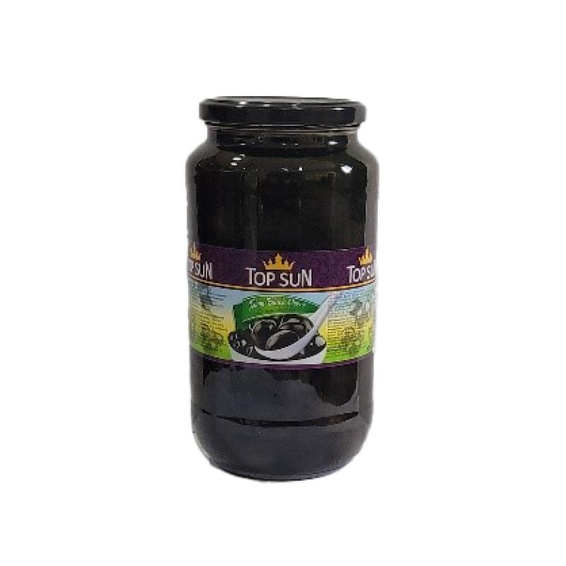 Top Sun Whole Green Olives (Jar) 965gr
