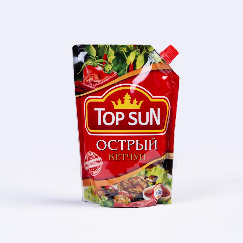 Top Sun Hot Ketchup 400 gr.