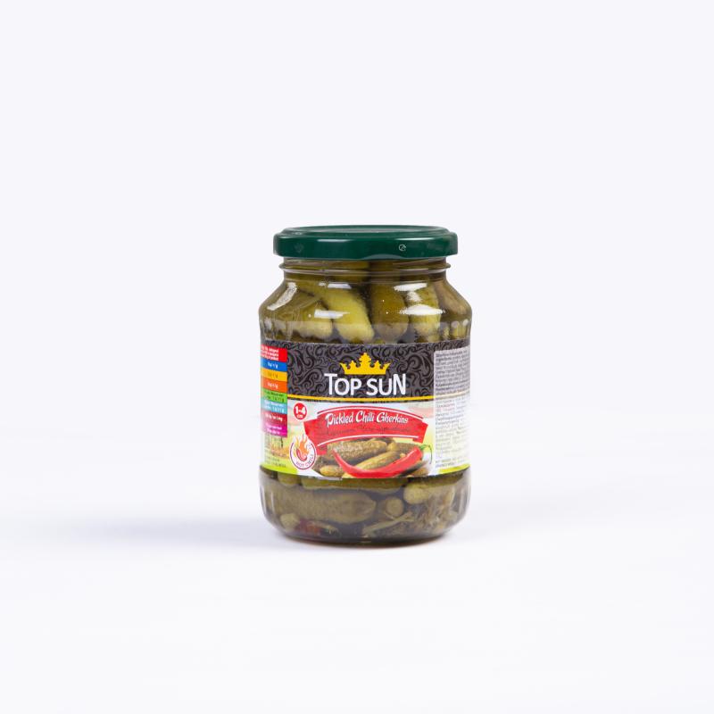 Top Sun Cucumber With Chilli (1-4Cm) 340gr