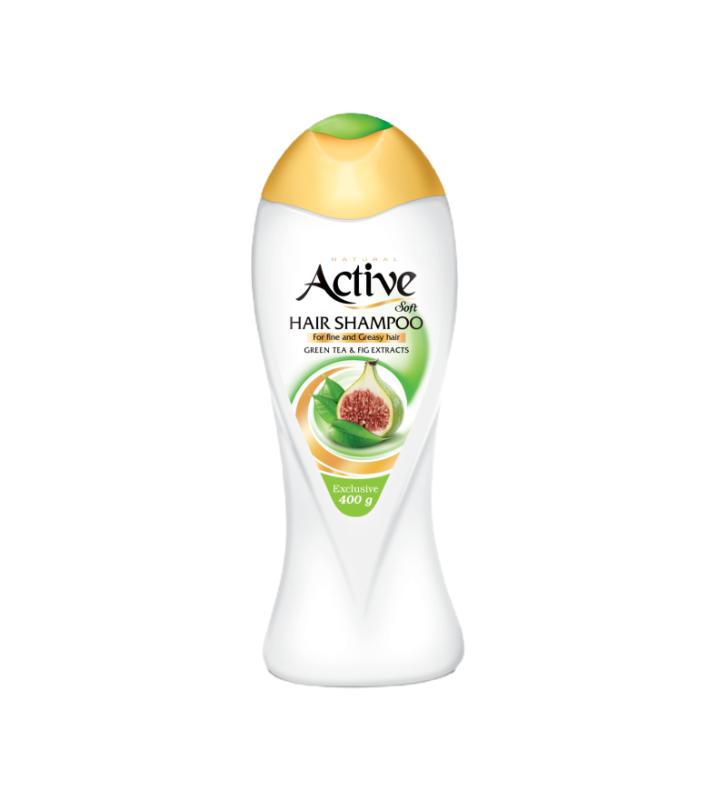 Active Natural Hair Shampoo (Fine & Greasy Hair) 400g