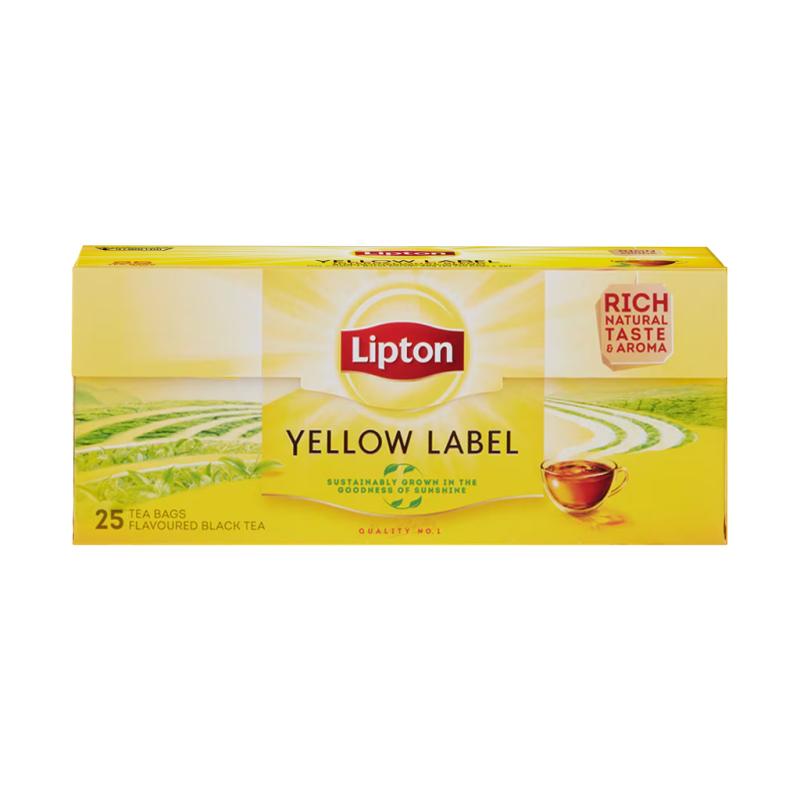 Lipton Black Tea Yellow Label (25 Teabags)