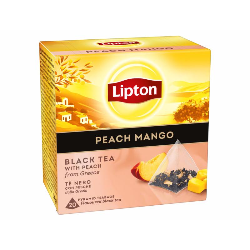 Lipton Peach Mango (20 Pyramid Teabags)