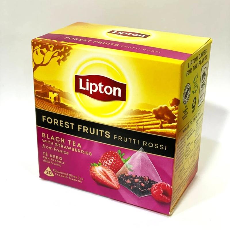 Lipton Black Tea Forest Fruit (20 Teabags)