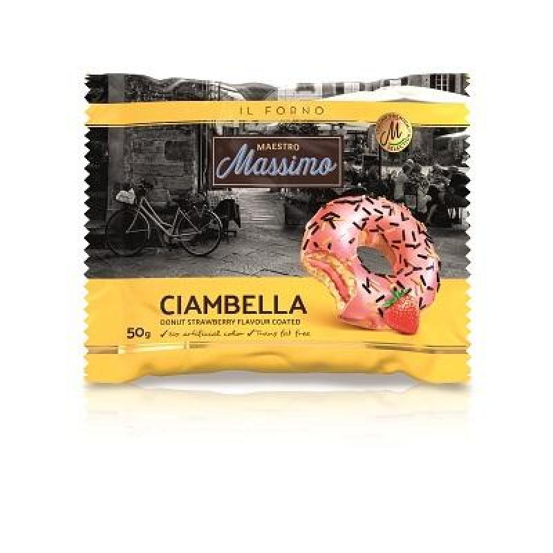 Donut Maestro Massimo strawberry 40 gr.
